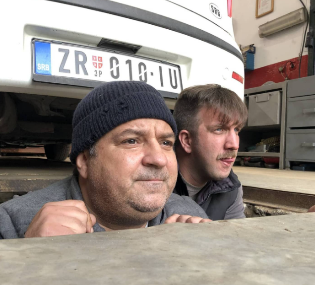 Mikica i Hranislav u kanalu